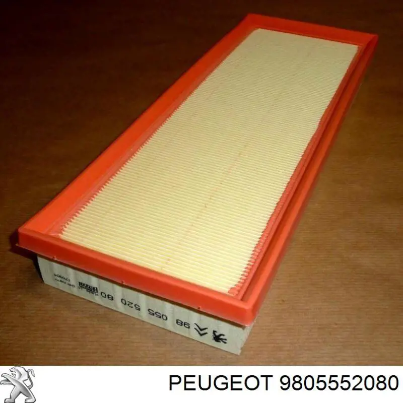 Елемент повітряного фільтра Peugeot/Citroen 9805552080 ціна, від 9.32 USD