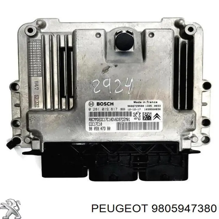  Peugeot/Citroen 9805947380 ціна, від 55.37 USD