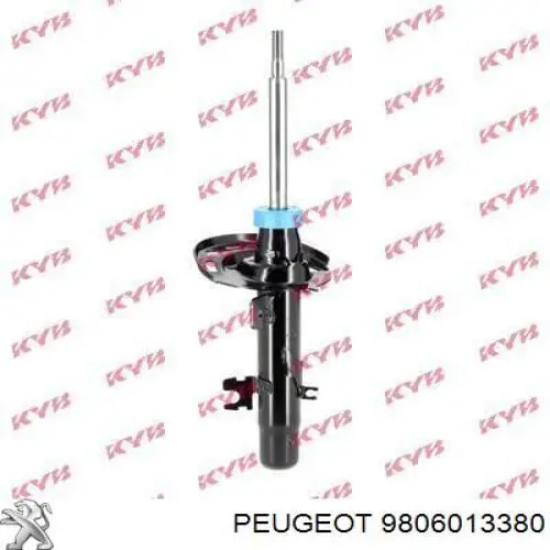 Амортизатора передній лівий 9806013380 Peugeot/Citroen