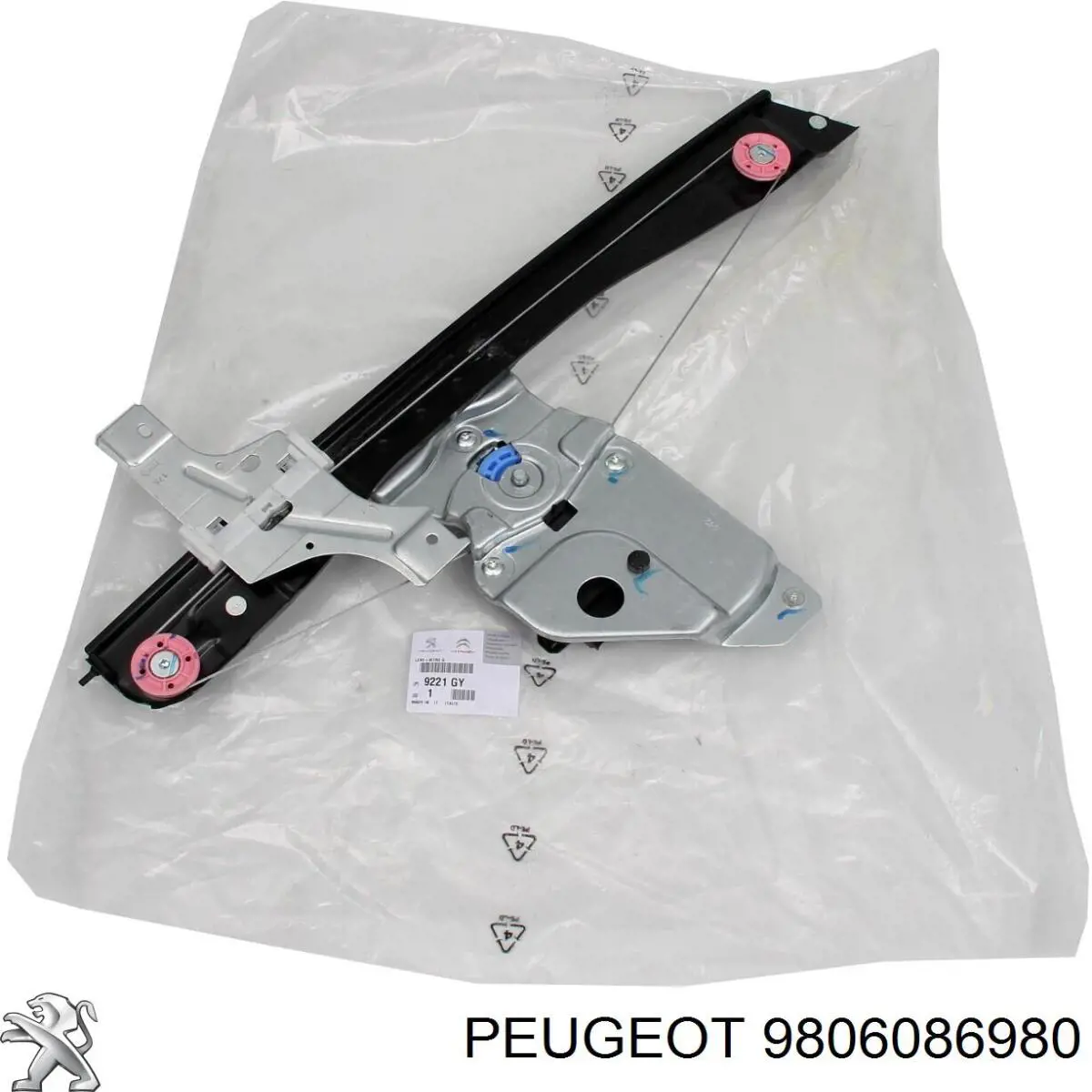Склопідйомник з електродвигуном Peugeot/Citroen 9806086980 ціна, від 35.81 USD