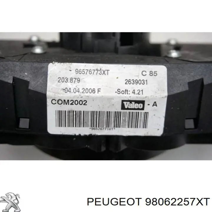 Перемикач підрульовий, лівий 98062257XT Peugeot/Citroen