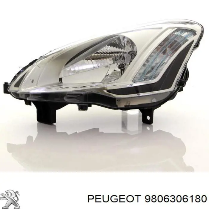 9806306180 Peugeot/Citroen фара ліва