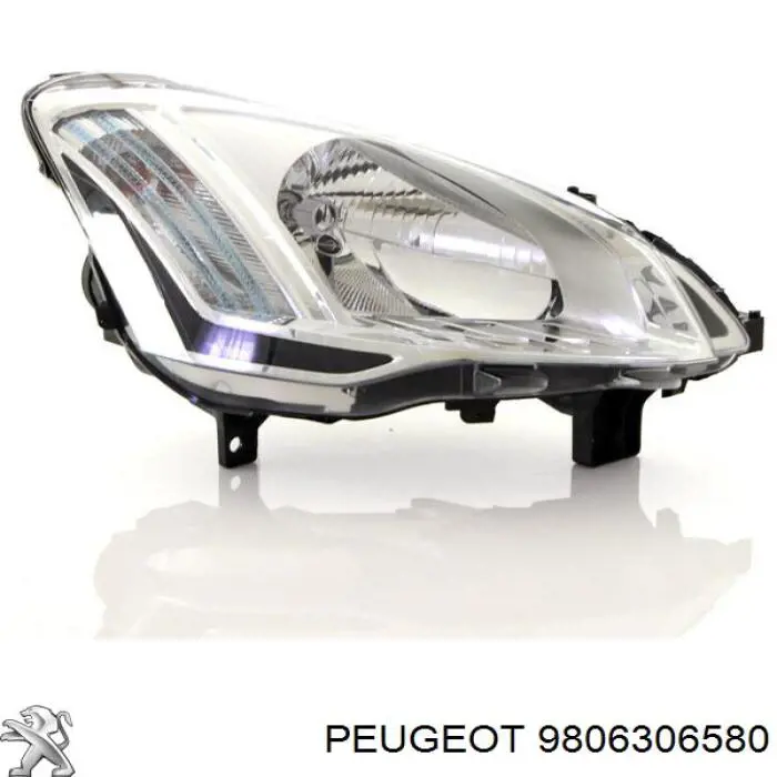 9806306580 Peugeot/Citroen фара права