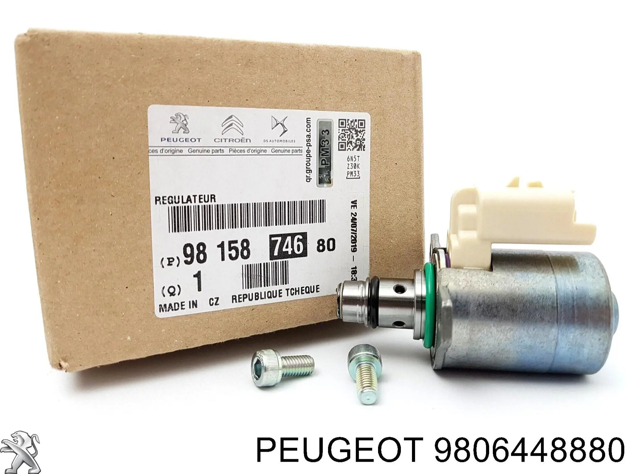 Клапан регулювання тиску, редукційний клапан ПНВТ 9806448880 Peugeot/Citroen