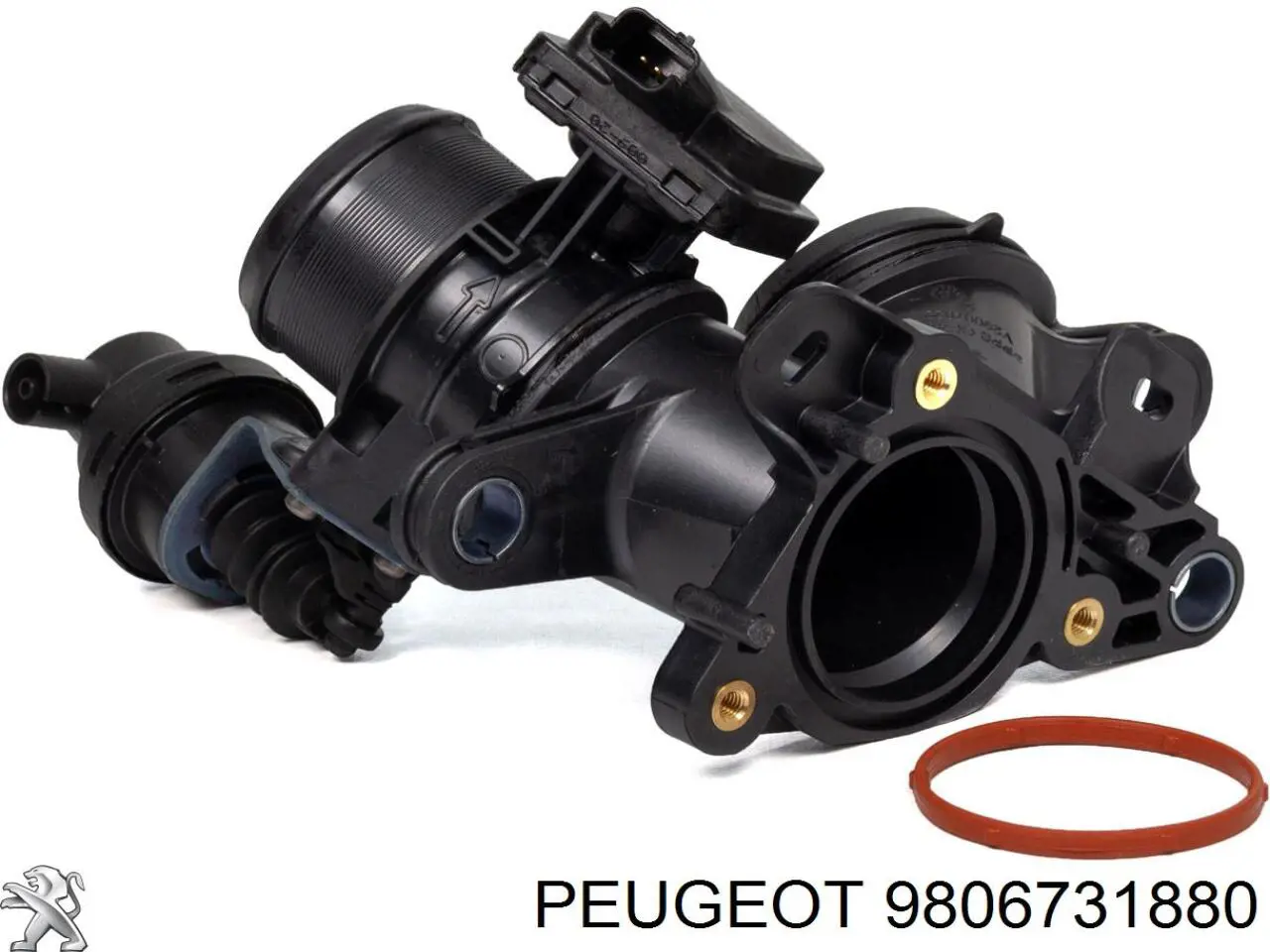9806731880 Peugeot/Citroen Дросільна заслінка в зборі