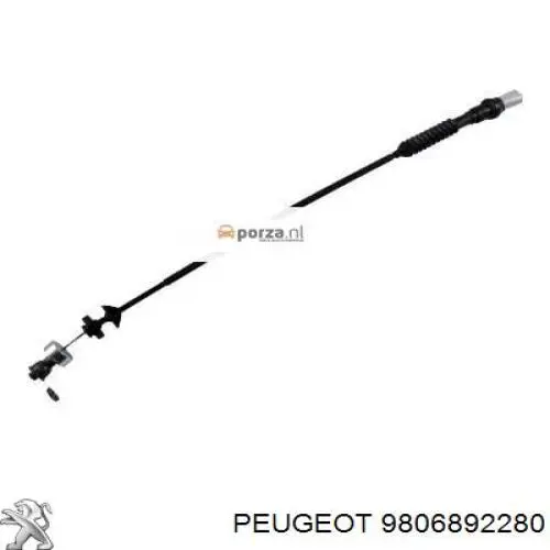 9806892280 Peugeot/Citroen Трос зчеплення