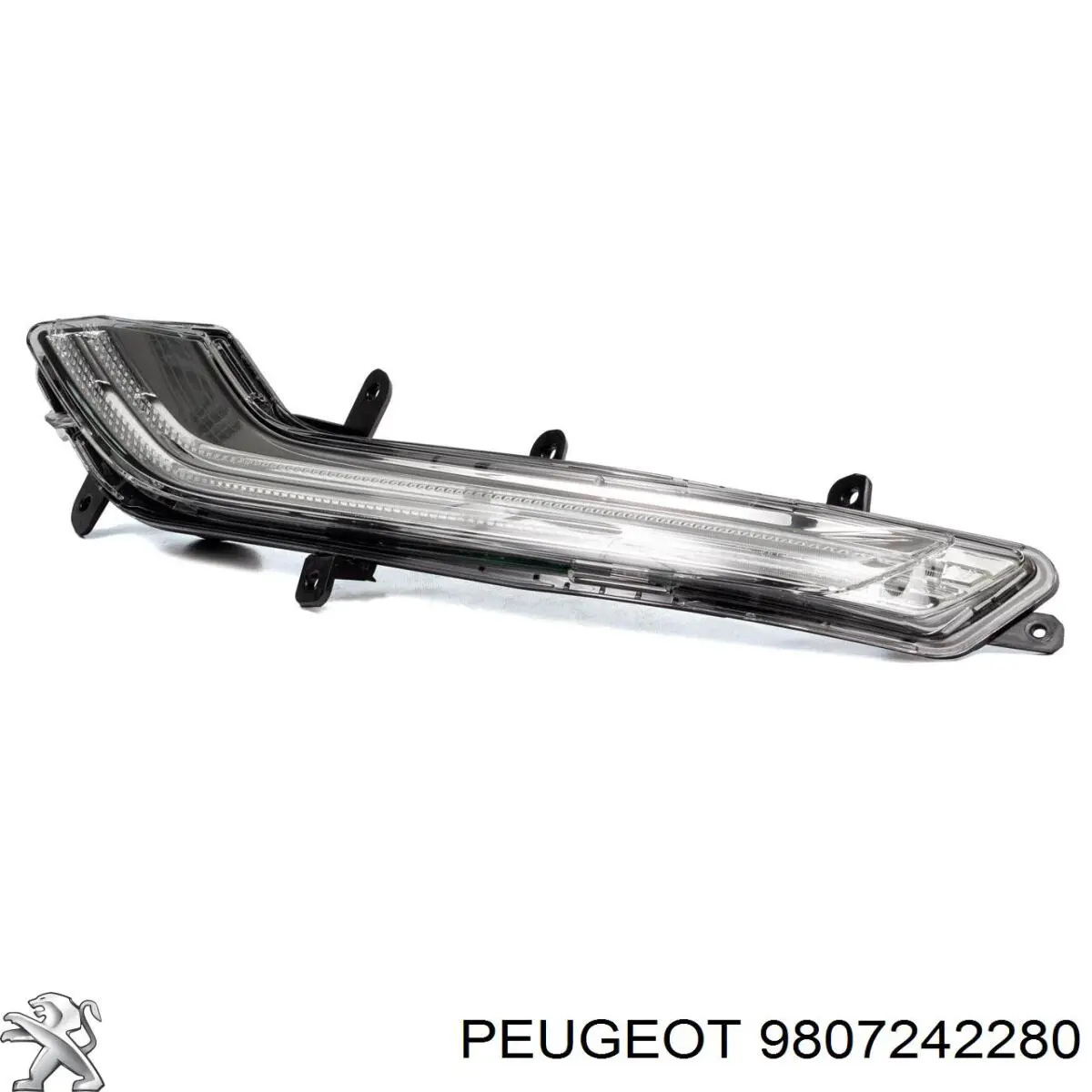 Фара денного світла, права 9807242280 Peugeot/Citroen