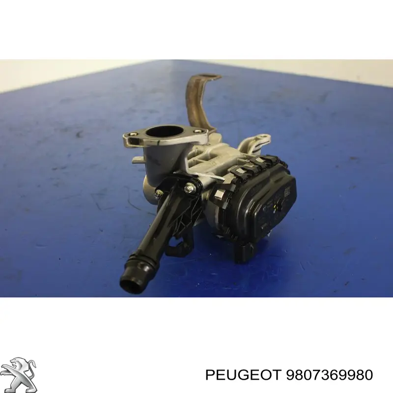 9807369980 Peugeot/Citroen Клапан рециркуляції відпрацьованих газів EGR