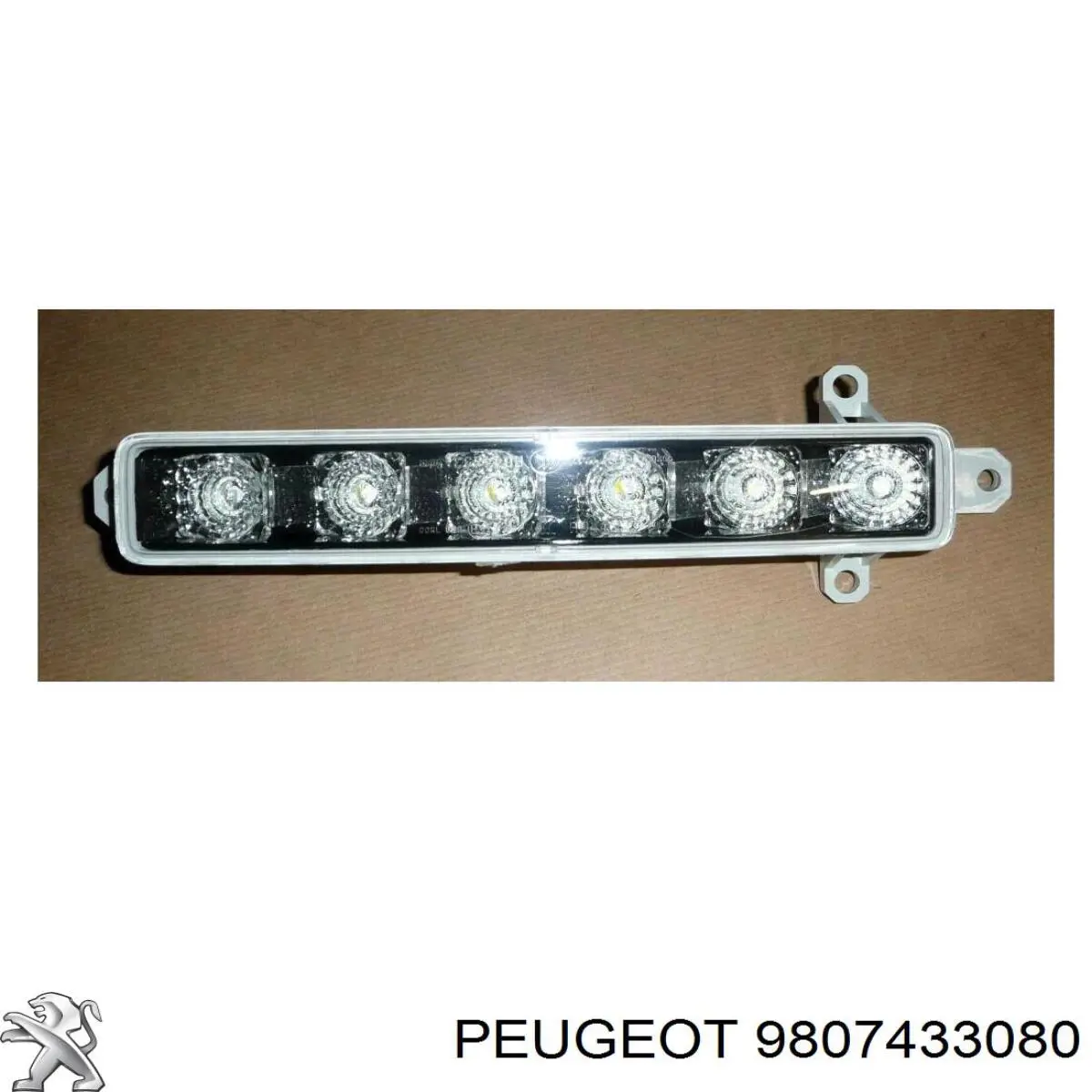 Купити 9807433080 Peugeot/Citroen Фара денного світла, права
