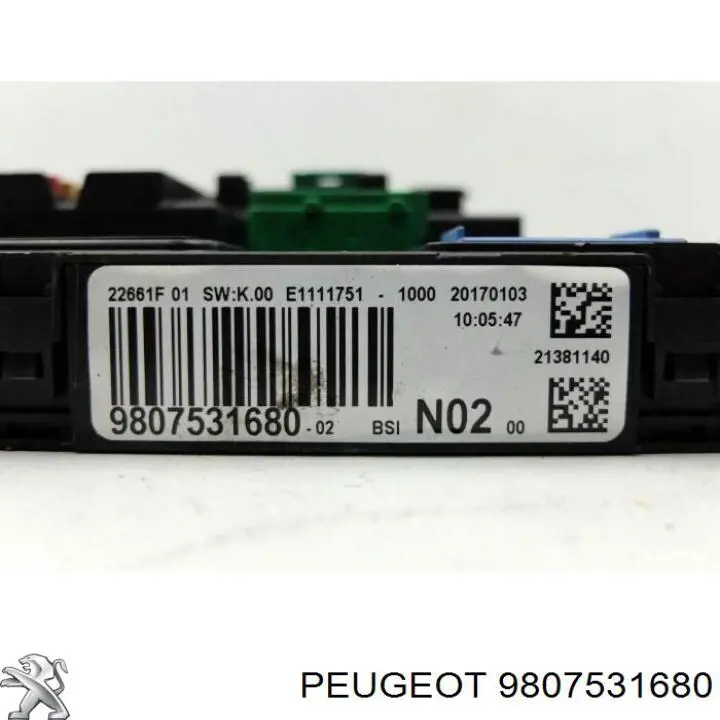 Купити 1611427280 Peugeot/Citroen Корпус запобіжників