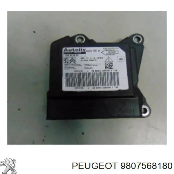 Модуль-процесор керування подушки безпеки Peugeot/Citroen 9807568180 ціна, від 76.34 USD