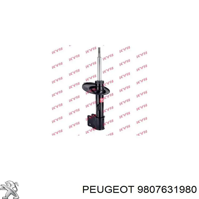 Амортизатор передньої підвіски, лівий Peugeot/Citroen 9807631980 ціна, від 43.53 USD