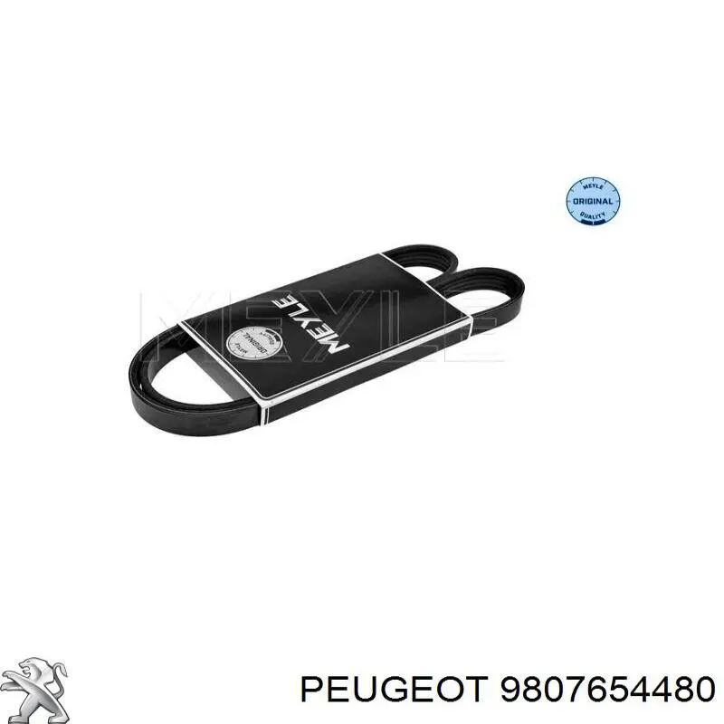 Ремінь генератора 9807654480 Peugeot/Citroen