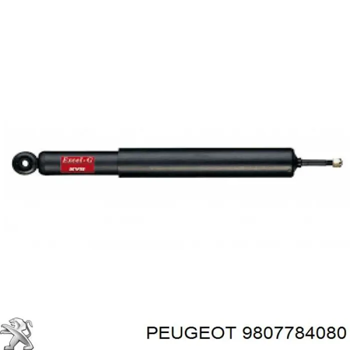9807784080 Peugeot/Citroen амортизатор задній