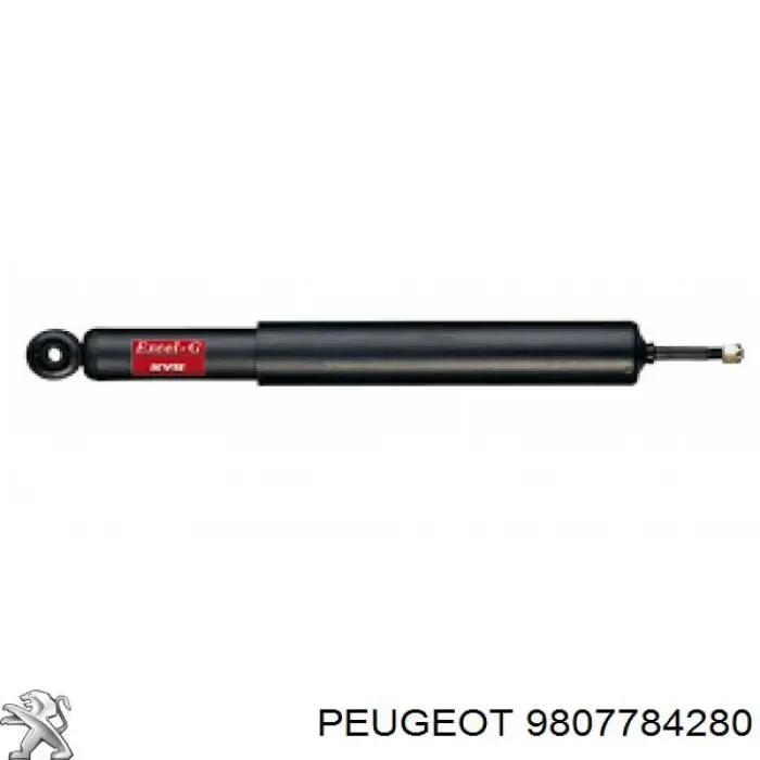 9807784280 Peugeot/Citroen Амортизатори задні