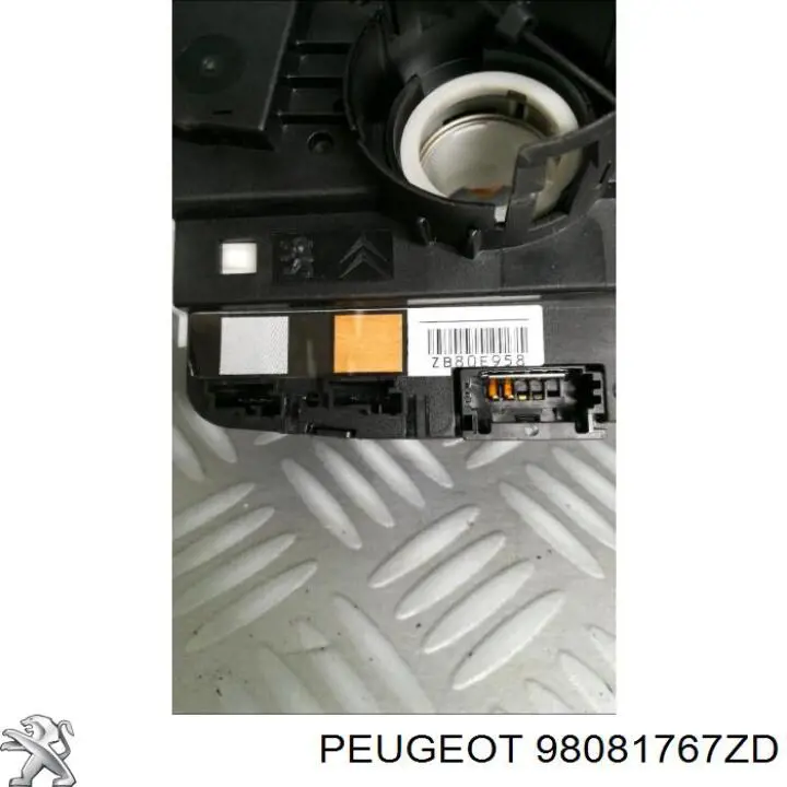 Перемикач підрульовий, в зборі Peugeot/Citroen 98081767ZD