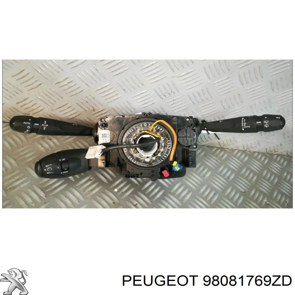 Перемикач підрульовий, в зборі 98081769ZD Peugeot/Citroen