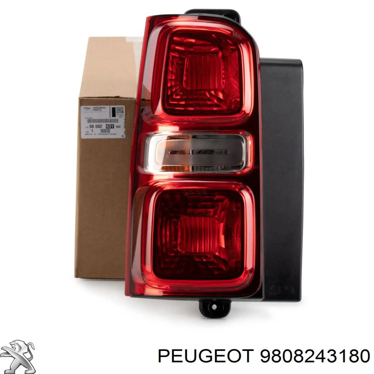 Ліхтар задній лівий Peugeot/Citroen 9808243180 ціна, від 101.59 USD