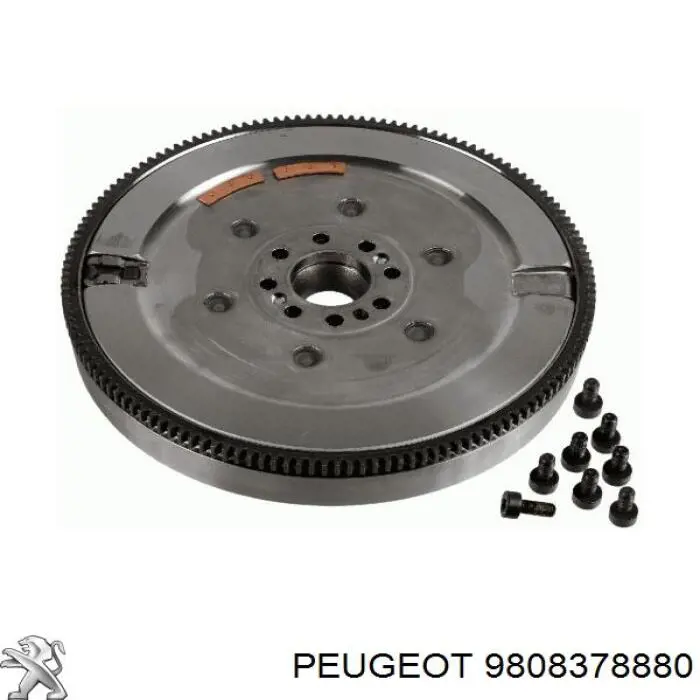 9808378880 Peugeot/Citroen маховик двигуна