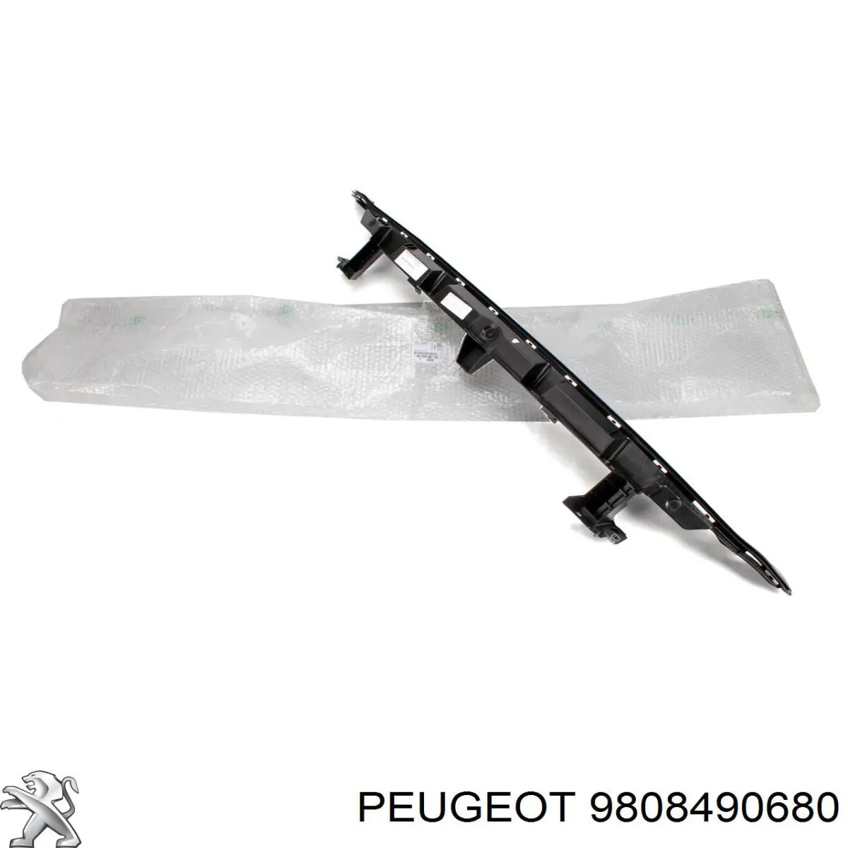 9808490680 Peugeot/Citroen Кронштейн бампера переднього, центральний