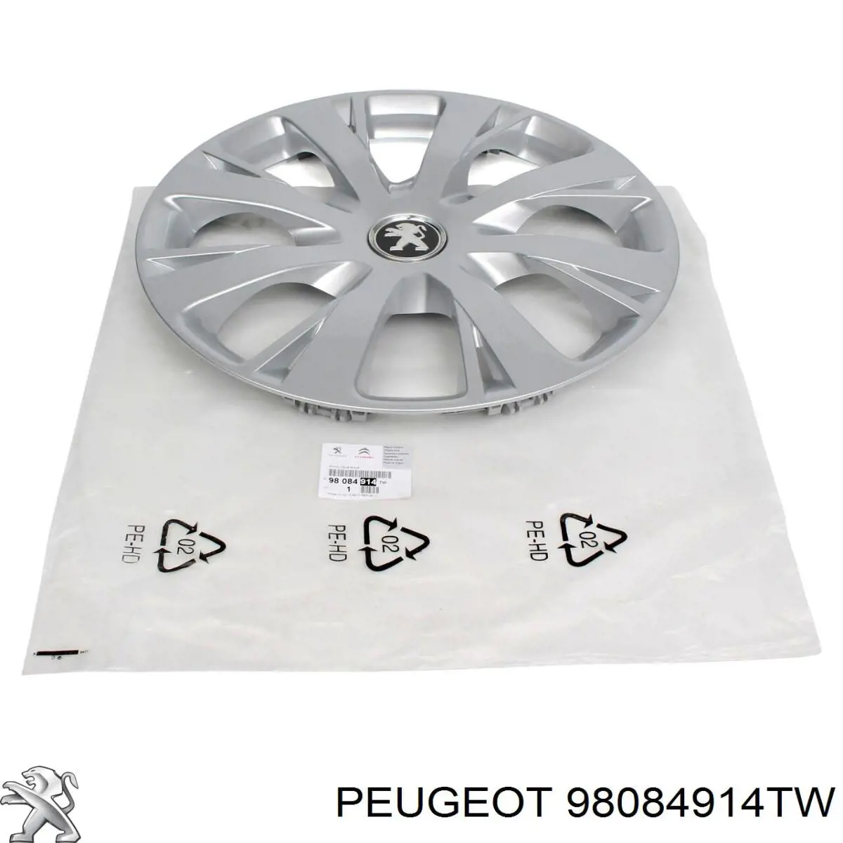 Купити 98084914TW Peugeot/Citroen Автомобільні ковпаки