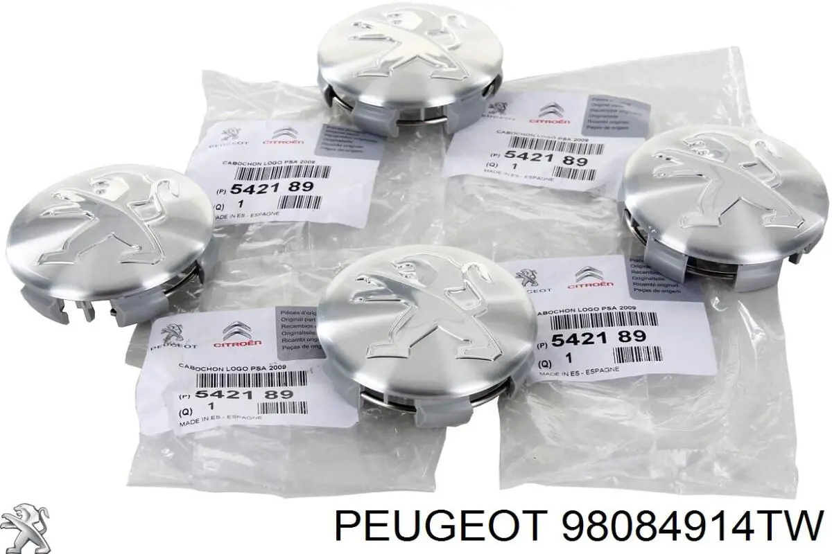 Ковпаки 98084914TW Peugeot/Citroen
