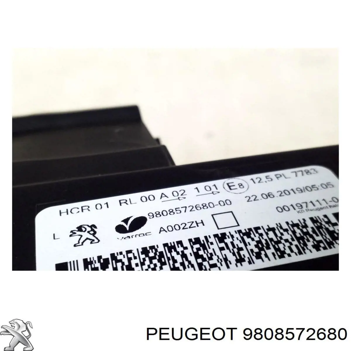 Купити 9808572680 Peugeot/Citroen Основна фара в зборі ліва