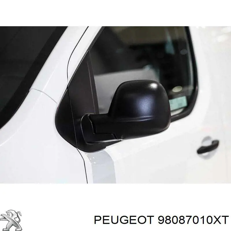 98087010XT Peugeot/Citroen дзеркало заднього виду, ліве
