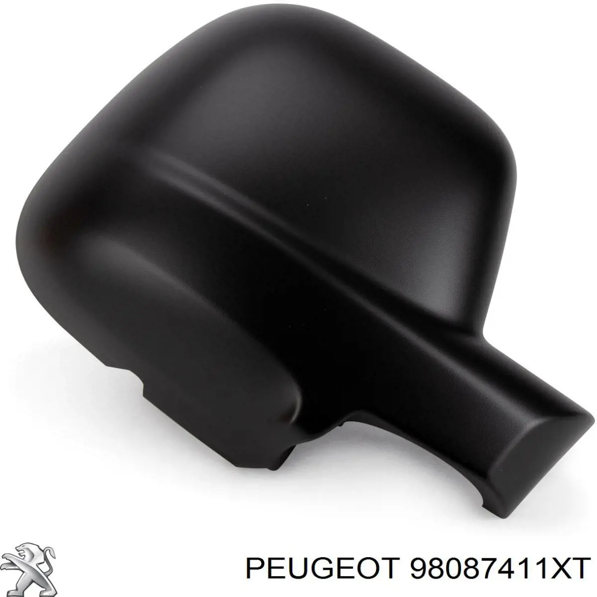 98087411XT Peugeot/Citroen Накладка дзеркала заднього виду, права