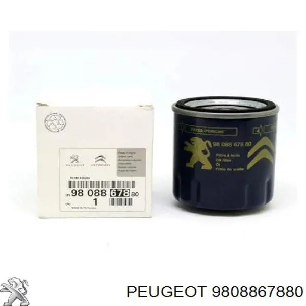 Масляний фільтр двигуна Peugeot/Citroen 9808867880 ціна, від 10.26 USD