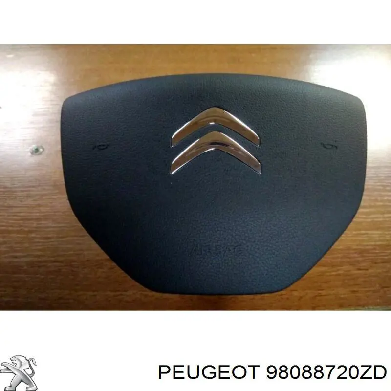 98088720ZD Peugeot/Citroen Подушка безпеки, водійська, AIRBAG