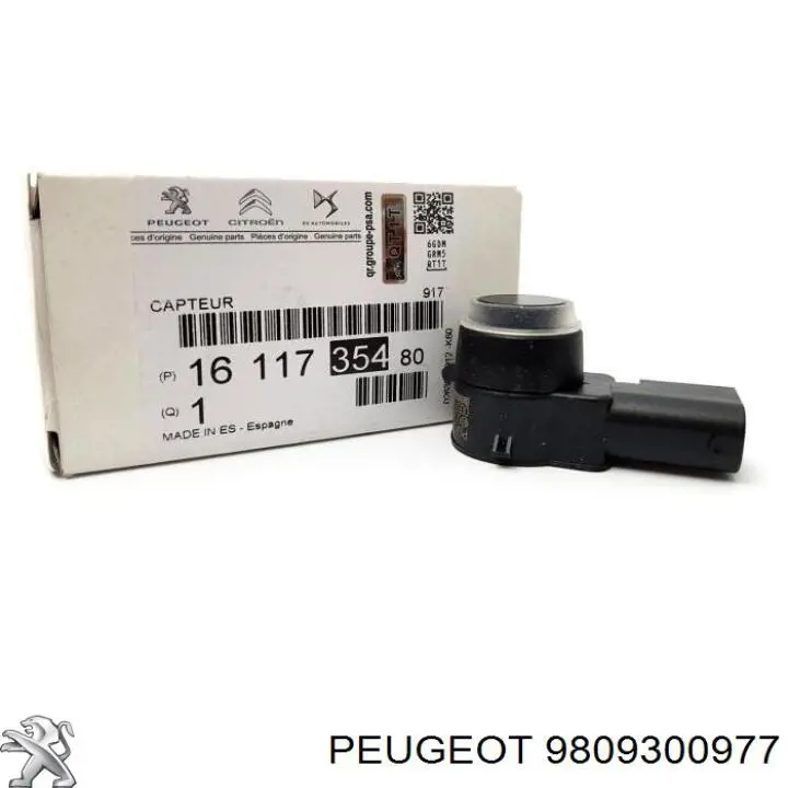 Датчик сигналізації паркування (парктронік), передній 9809300977 Peugeot/Citroen