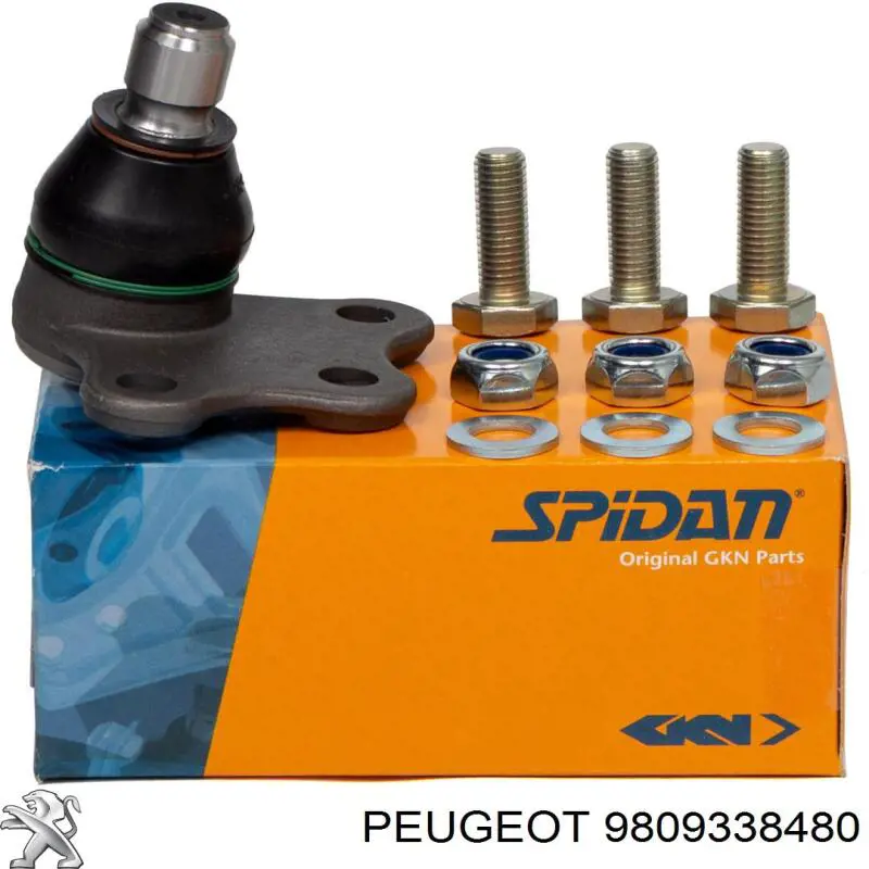 Купити 9809338480 Peugeot/Citroen Кульова опора, нижня