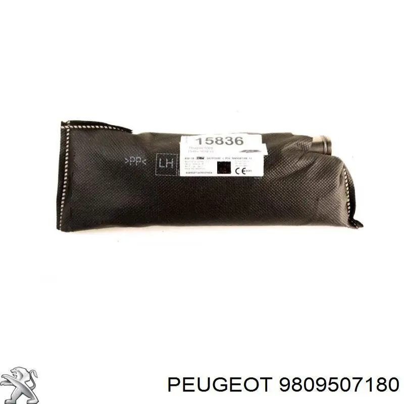 9809507180 Peugeot/Citroen Подушка Айрбег спинки сидіння лівого
