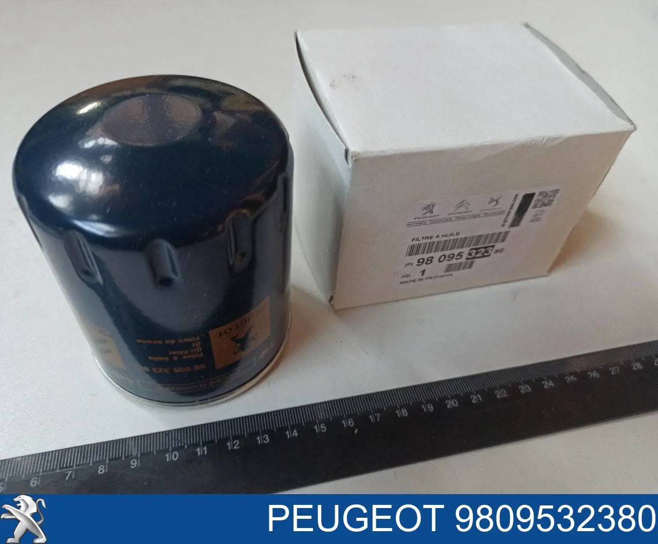Масляний фільтр двигуна Peugeot/Citroen 9809532380 ціна, від 14.13 USD