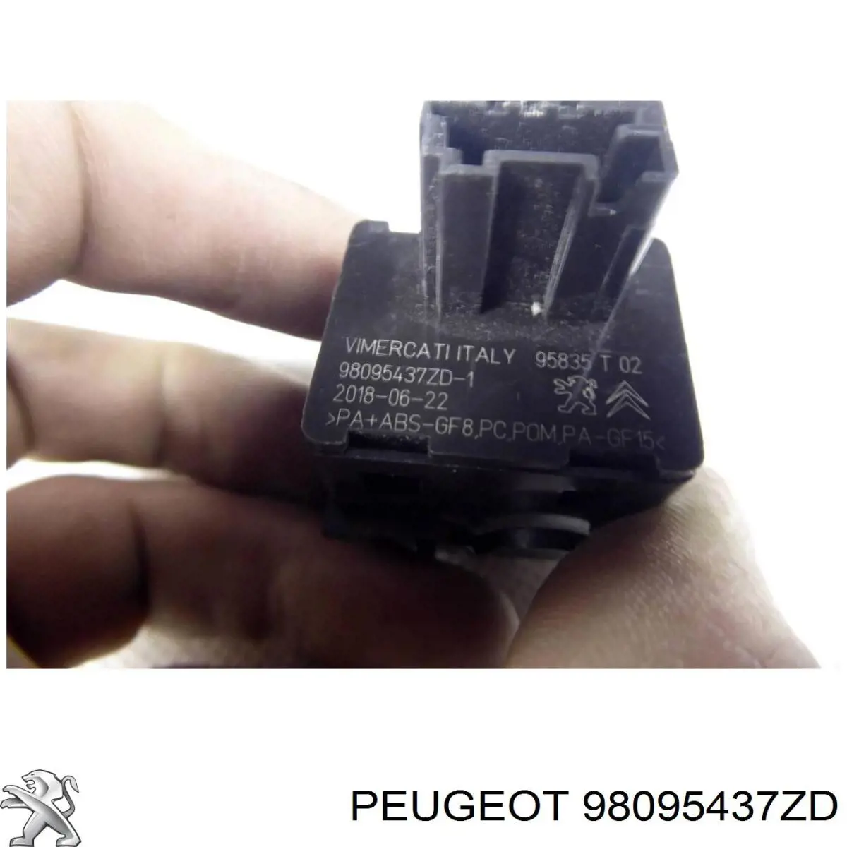 98095437ZD Peugeot/Citroen Кнопка коректора фар