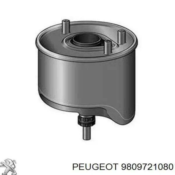 9809721080 Peugeot/Citroen фільтр паливний