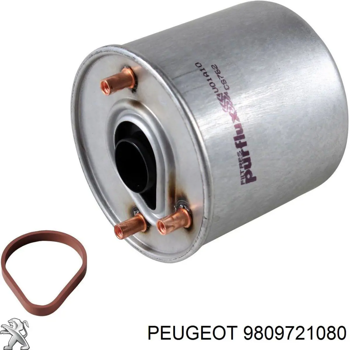 Купити 9809721080 Peugeot/Citroen Фільтр-відстійник палива грубої очистки