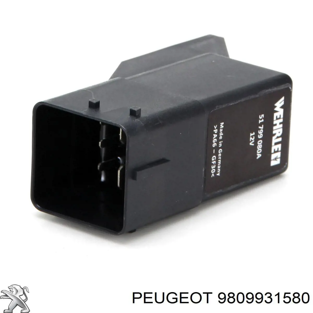 9809931580 Peugeot/Citroen Реле свічок накалу