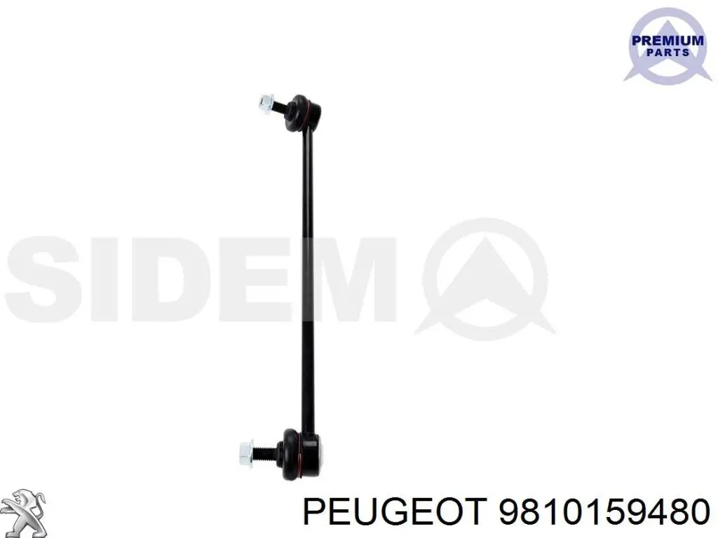 Купити 9810159480 Peugeot/Citroen Лінк стабілізатора, переднього, лівий