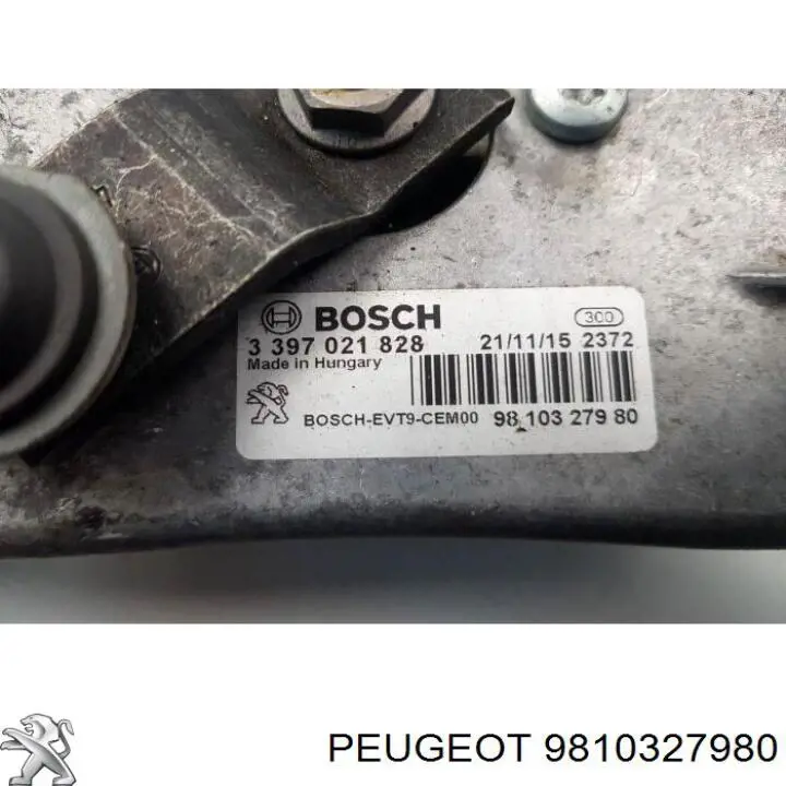 9810327980 Peugeot/Citroen Трапеція склоочисника