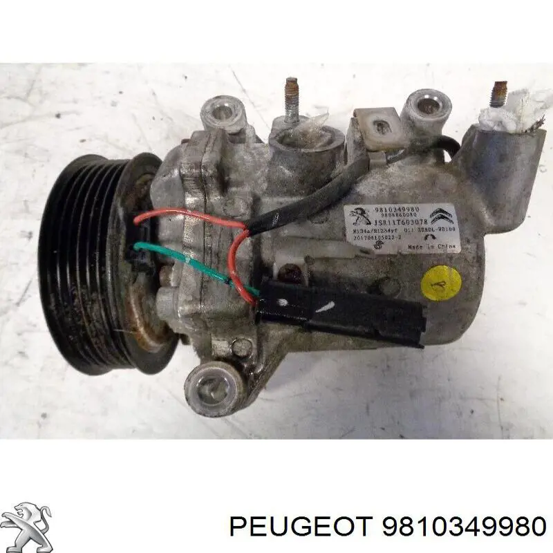 Компресор системи кондиціювання Peugeot/Citroen 9810349980 ціна, від 182.20 USD