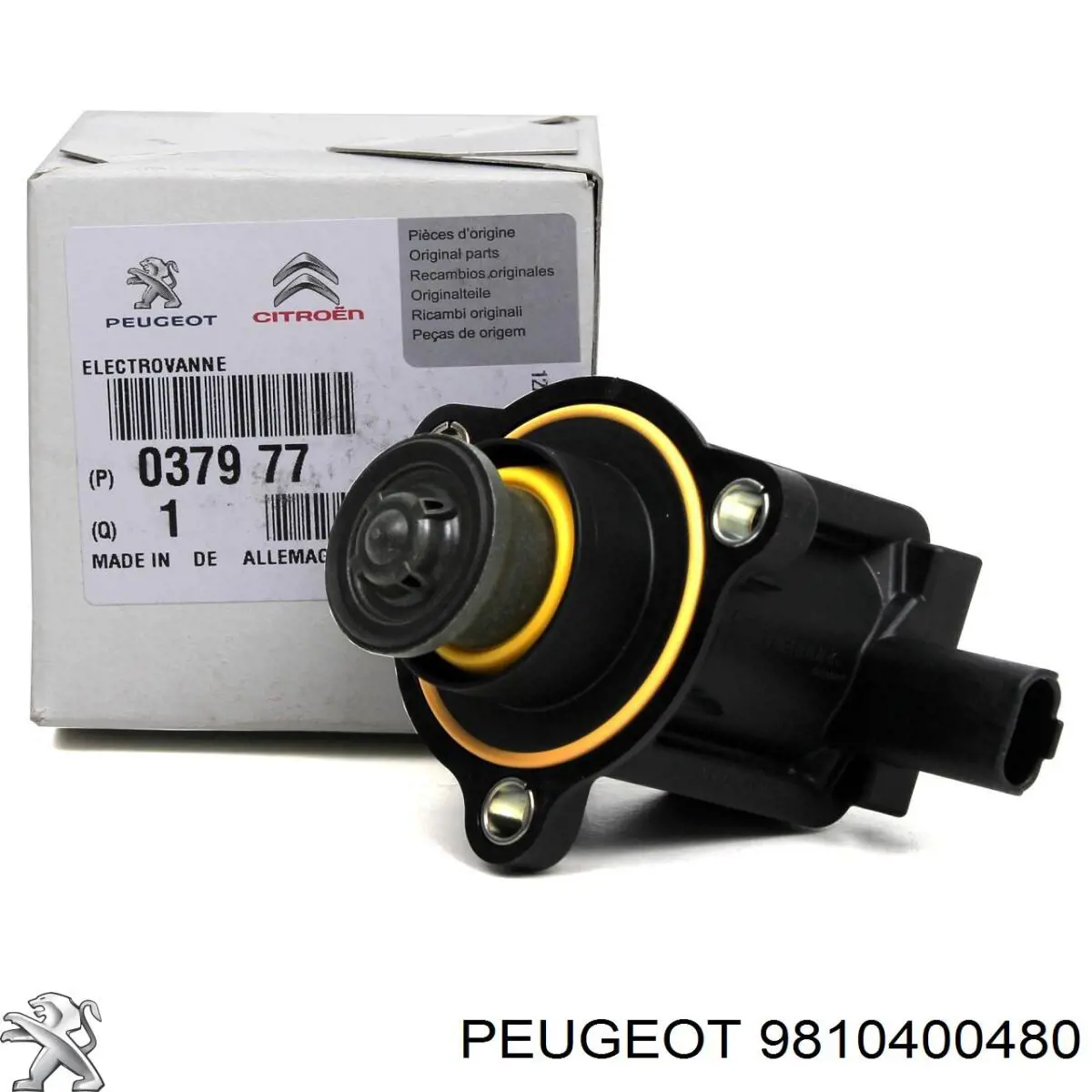 Клапан перетворювач тиску наддуву (соленоїд) Peugeot/Citroen 9810400480 ціна, від 29.34 USD
