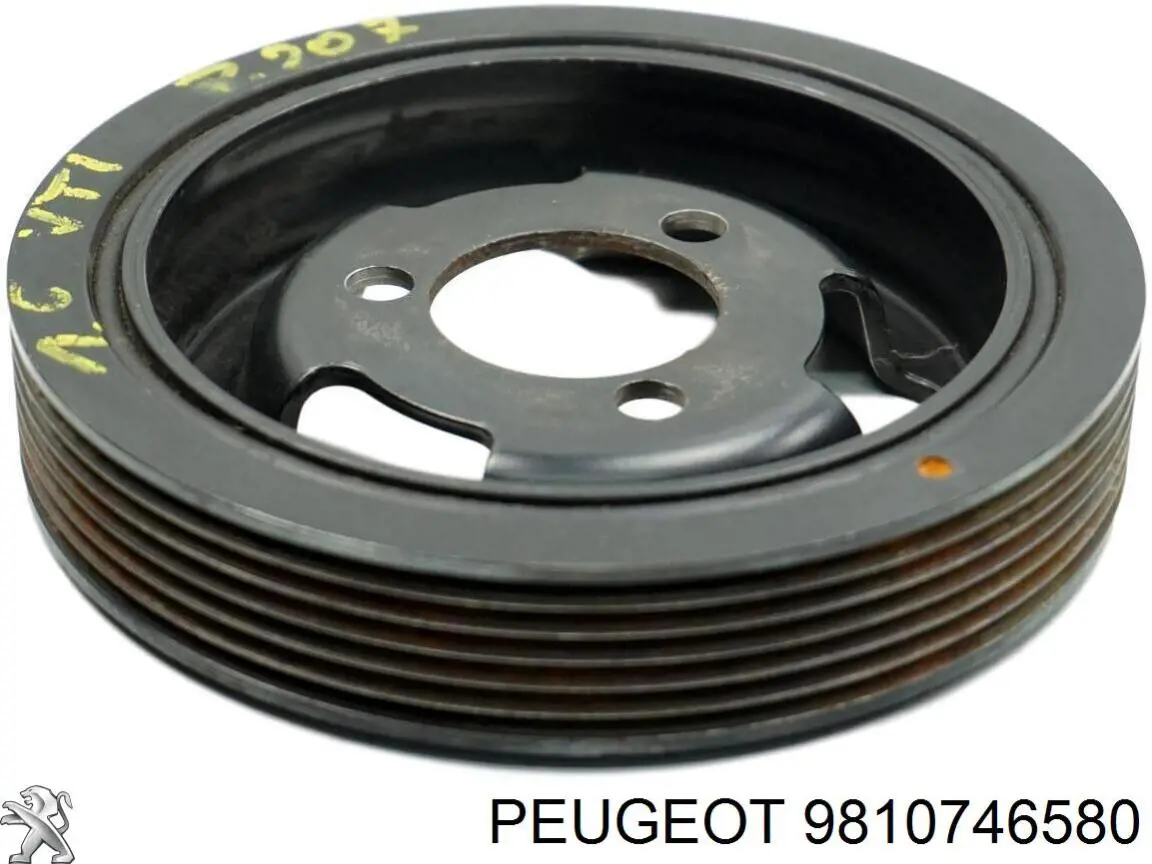 9810746580 Peugeot/Citroen Демпфер колінвалу