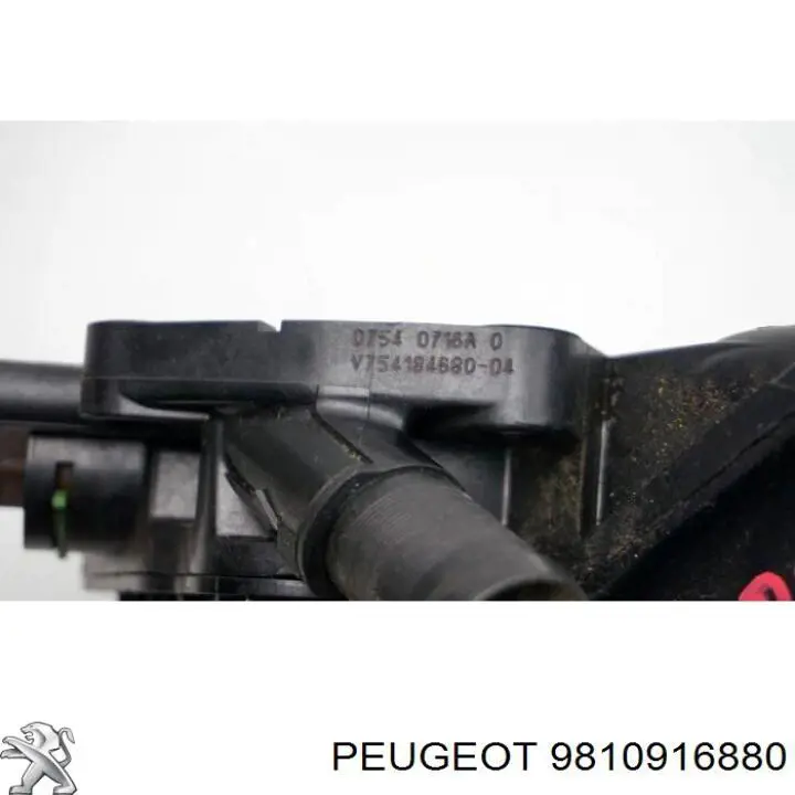 9810916880 Peugeot/Citroen Корпус термостата в зборі