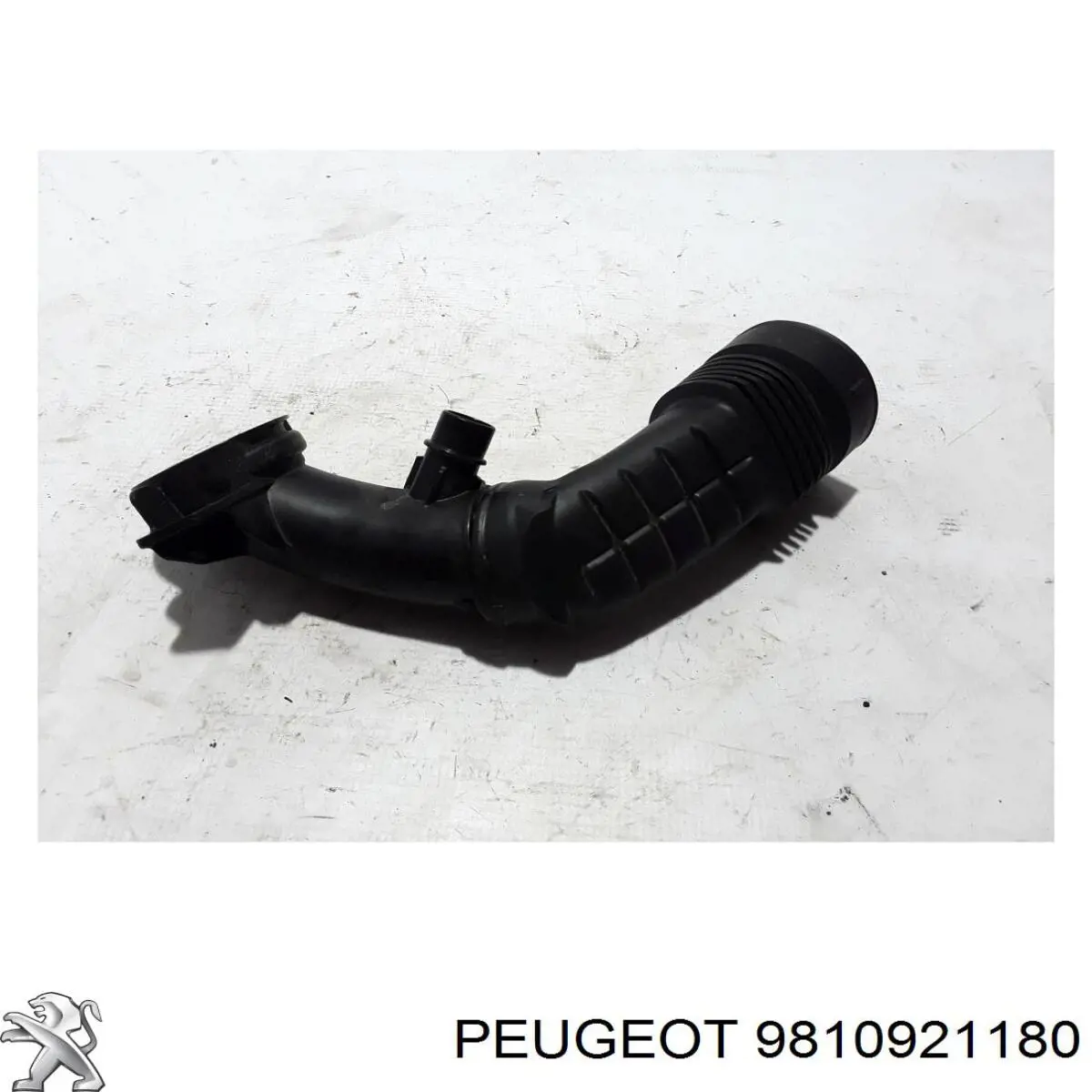 9810921180 Peugeot/Citroen Патрубок повітряний, вихід повітряного фільтра