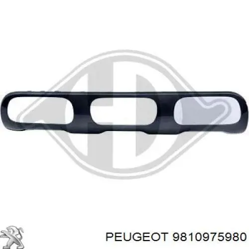Балка бампера заднього Peugeot/Citroen 9810975980 ціна, від 126.69 USD