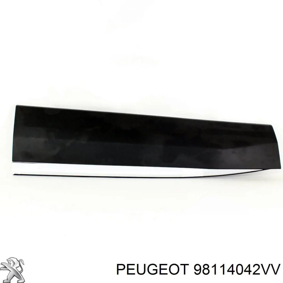 98114042VV Peugeot/Citroen Молдинг передніх лівих дверей, нижній