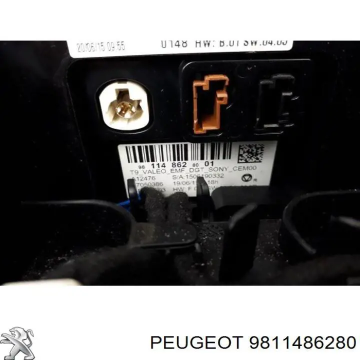 9811486280 Peugeot/Citroen Дисплей багатофункціональний