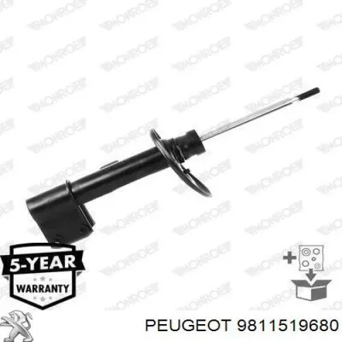 Амортизатор задній Peugeot/Citroen 9811519680 ціна, від 41.27 USD